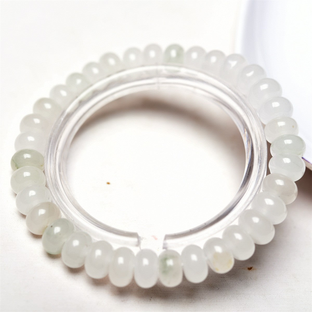 Wholesale  6mm natural stone abacus beads bracelet